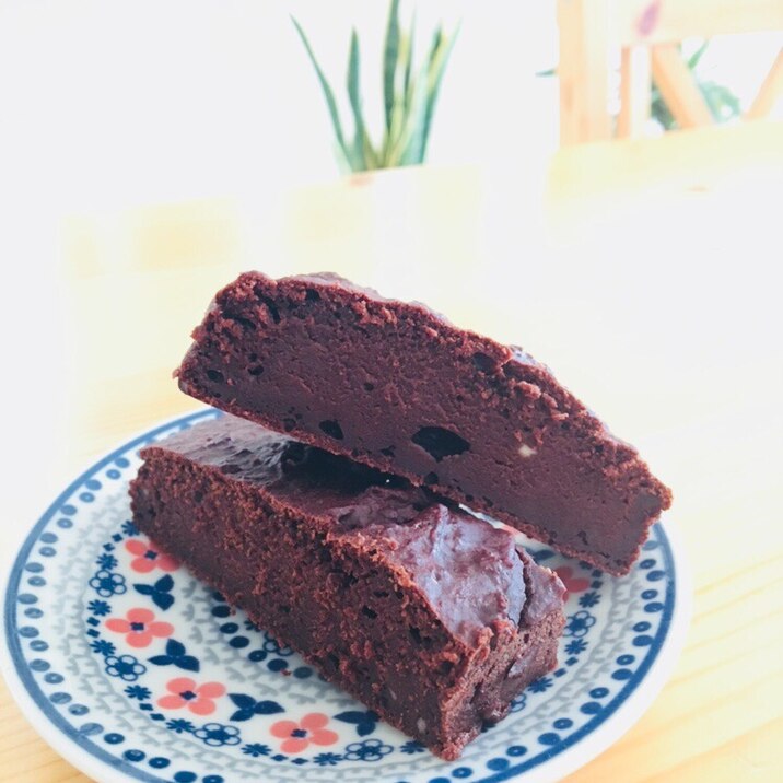チョコレート不使用 豆腐ココアブラウニー レシピ 作り方 By Natural Onizumama 楽天レシピ